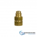 Drehgelenk R+M 1/4''IG Messing kurz